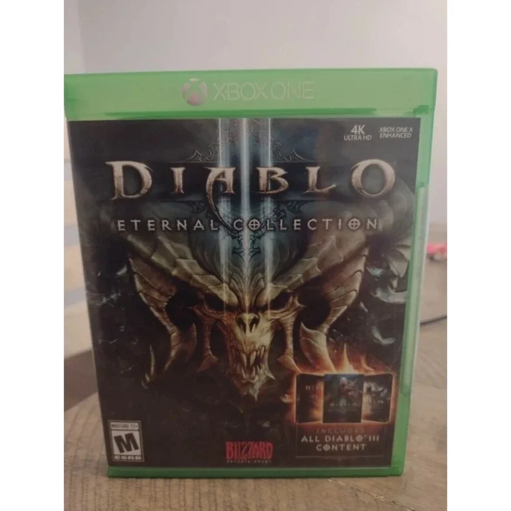 Xbox One Diablo Eternal Collection video game like new